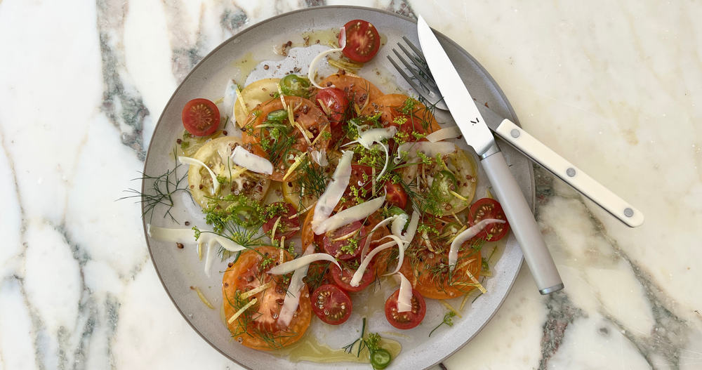 This Zesty Tomato Salad Recipe Is the Taste of Summer