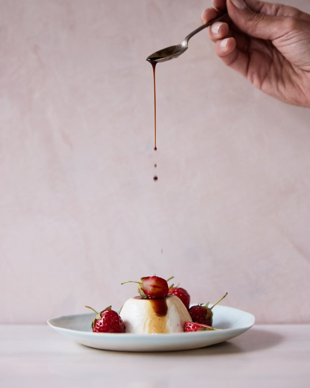 Cherry and Apricot Polenta Crisp