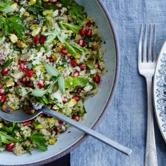 Bulgur-Pomegranate Salad