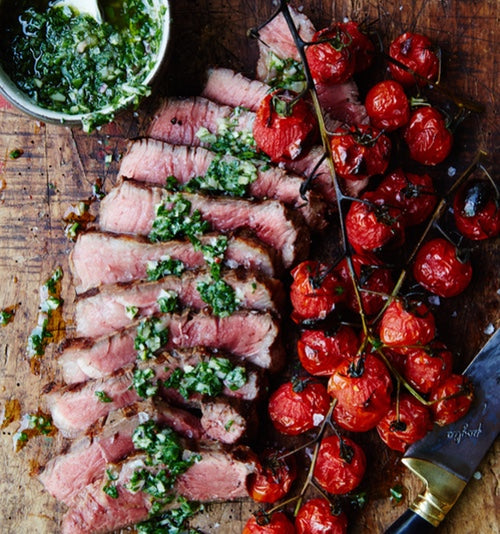 Steak & Chimichurri Sauce