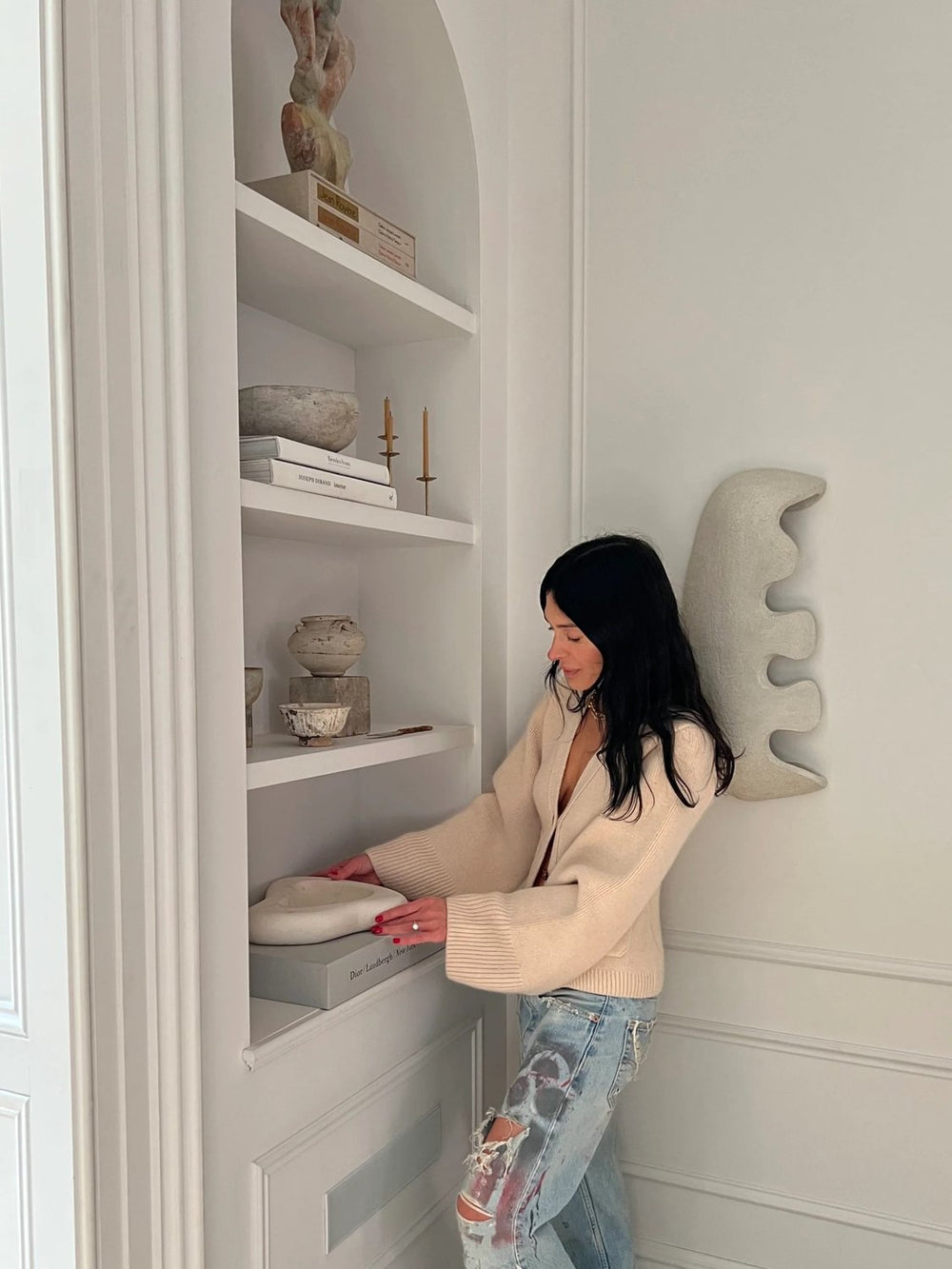 How to Style Open Shelves, According to Athena Calderone