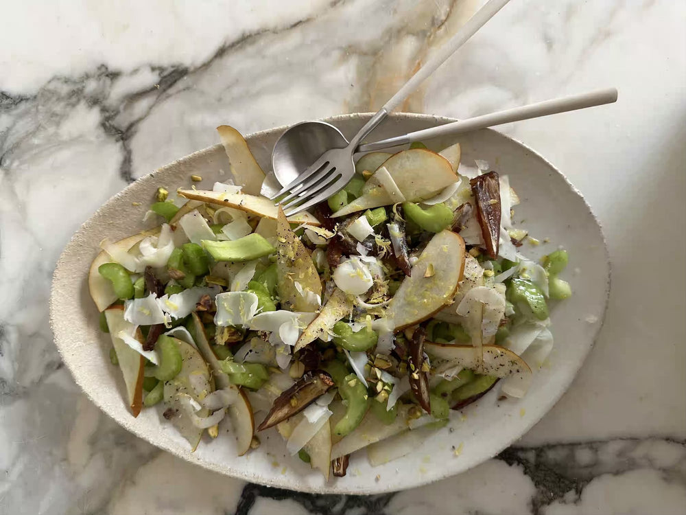 A Celery Salad With Pear and Dates That's Easy, Healthy, and Delicious