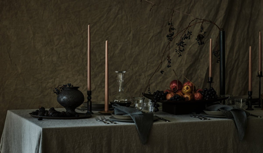 THE NINES: A Moody Fall Table