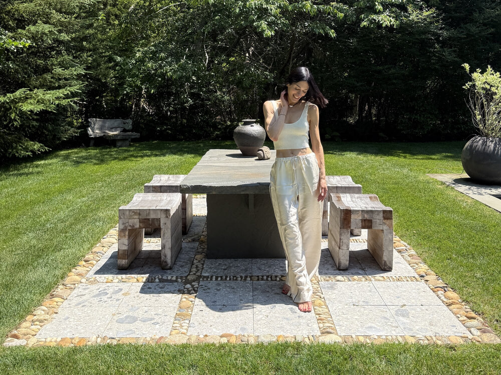 Step Inside Athena Calderone's Patio Design in Her Amagansett Home