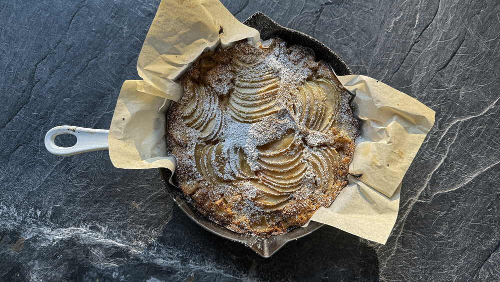 This Cardamom-Cognac Apple Bake