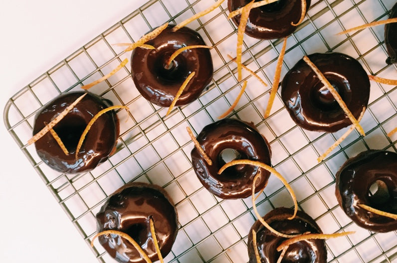 BrunchPants | Chocolate & Orange Mini-Donuts