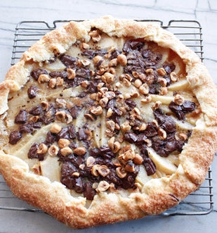 Chocolate Pear Galette