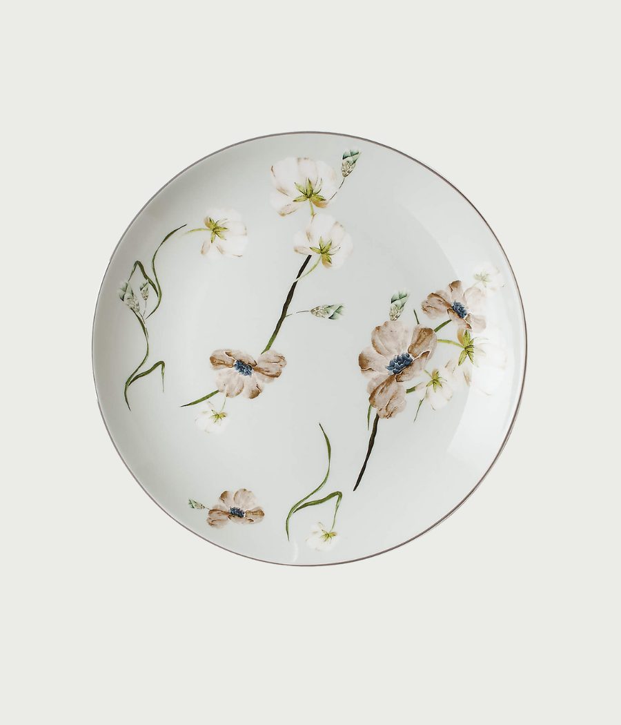 CB2 Blossom Floral Salad Plate images