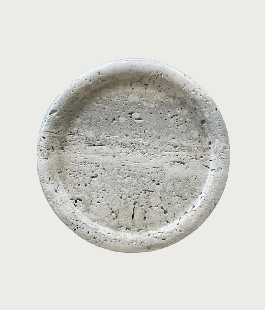 Wish Dish in Travertine images