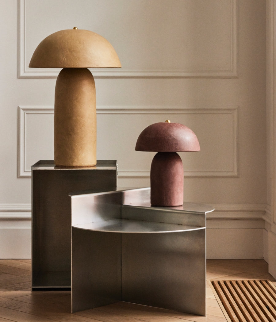 Tera Lamp Lime Plaster EyeSwoon