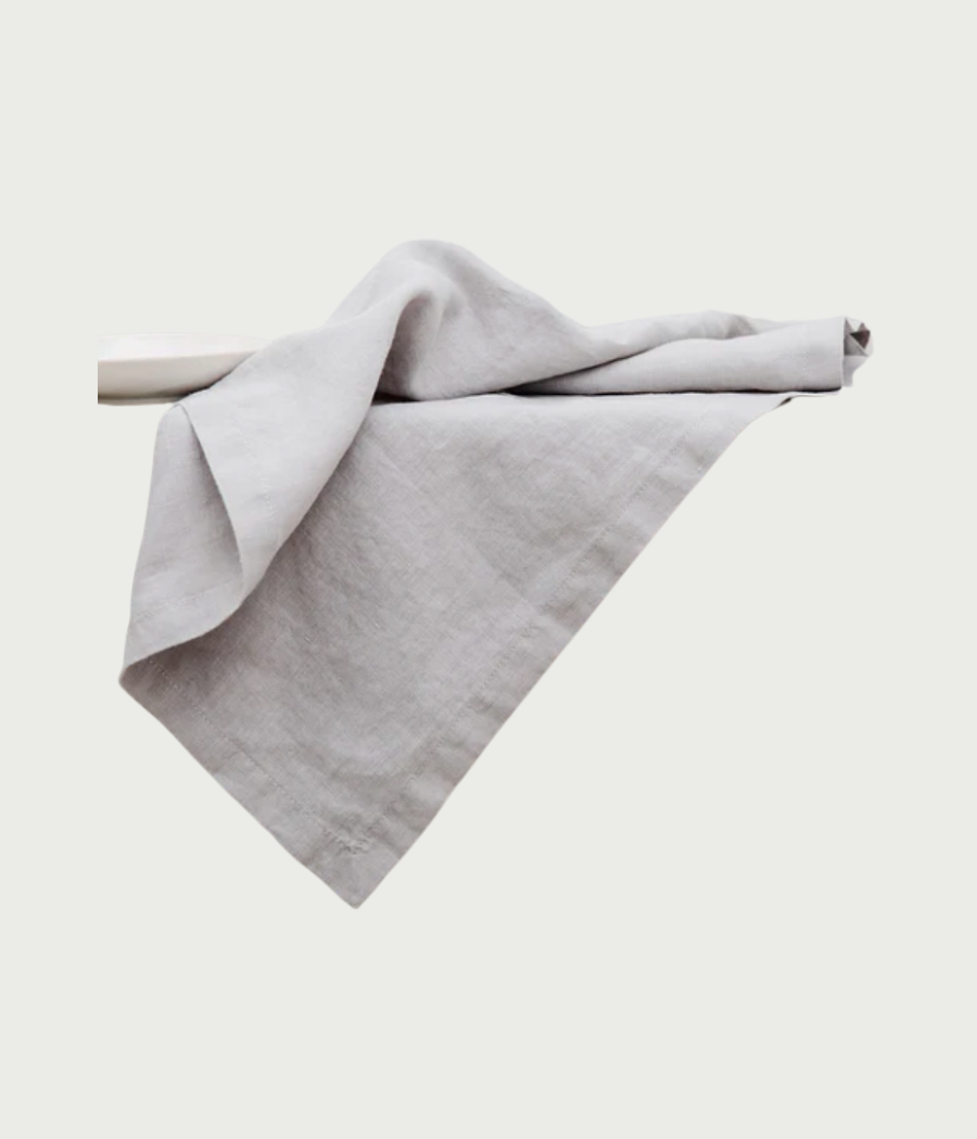 Linen Table Napkins - White- CULTIVER- USA
